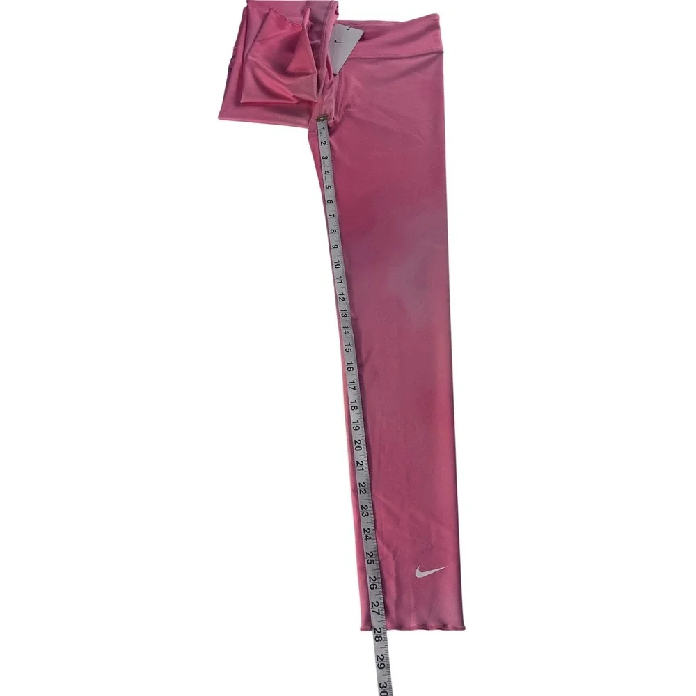 Nike Girls XL‎ Dri-FIT Training Leggings Pink Shiny Shimmer DJ5901-622 NWT